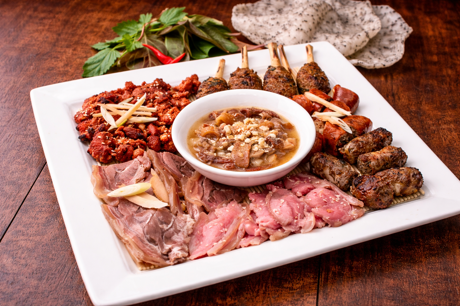 Seven-Item Goat Feast