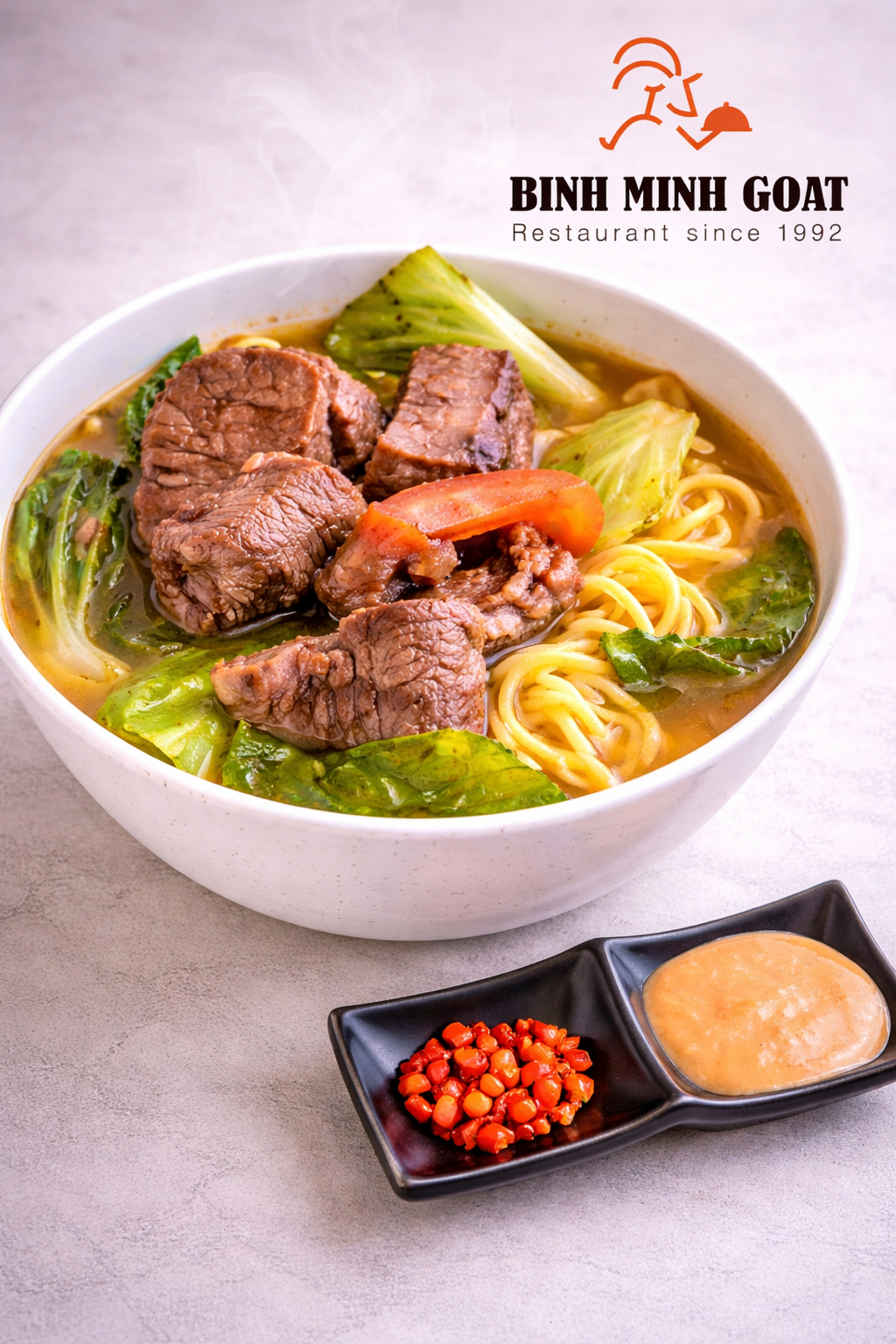 MÌ DÊ HOẶC ĐUÔI BÒ NẤU CHAO